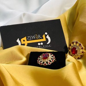 Trending Red Pendant Ring
