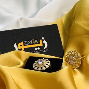 Trending White Pendant Ring