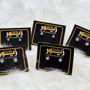Diamond Cut Studs
