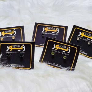 Round Shaped Stylish Ear Studs