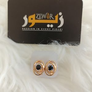 Black Chandbali Earrings