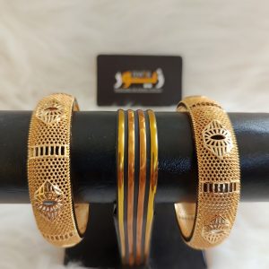 Gold Bangles Set